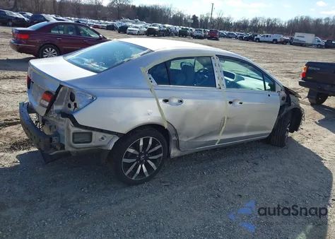 2015 Honda Civic Ex-L from USA, damaged, VIN 19XFB2F9XFE255597